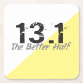 13.1 De betere halfhoge marathonloper Kartonnen Onderzetters (Voorkant)