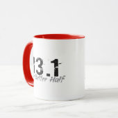 13.1 De betere Mok met halve marathon (Voorkant links)
