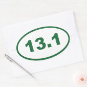 13.1 groen ovale sticker (Envelop)
