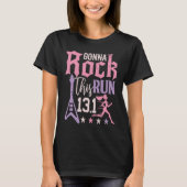 13 1 Half marathon Women Runner Rock Running Athl T-shirt (Voorkant)