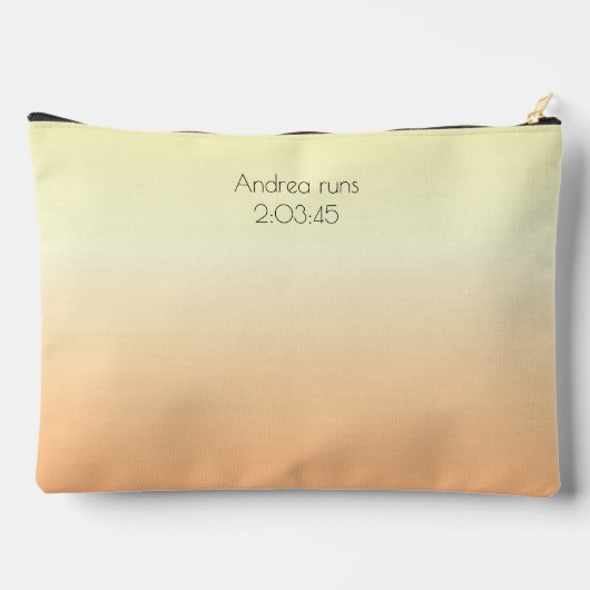 13.1 Halve marathon Running Bold Geel Rode Tekst Etui (Achterkant)