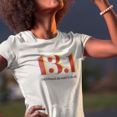 13.1 Halve marathon Running Bold Geel Rode Tekst T-shirt