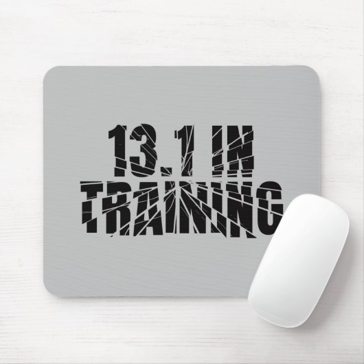 13.1 In opleiding met een halfslager gebroken glas Muismat (Met muis)