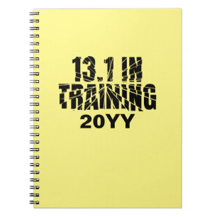 13.1 In opleiding met een halfslager gebroken glas Notitieboek