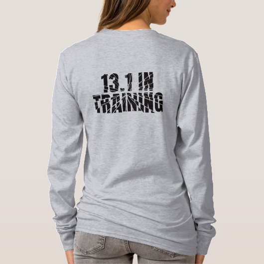 13.1 In opleiding met een halfslager gebroken glas T-shirt (Achterkant)