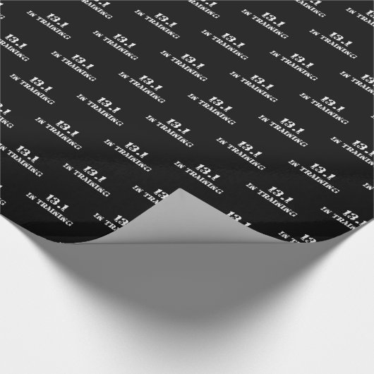 13.1 in Training Half Marathon Race - Running Cadeaupapier (Hoek)