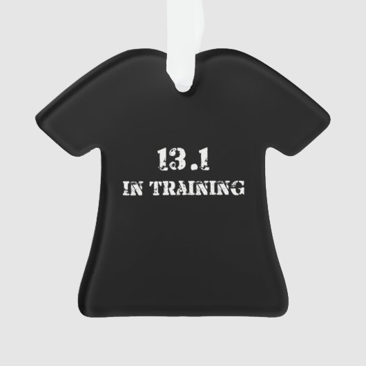 13.1 in Training Half Marathon Race - Running Ornament (voorkant)