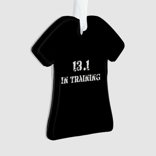 13.1 in Training Half Marathon Race - Running Ornament (voorkant)