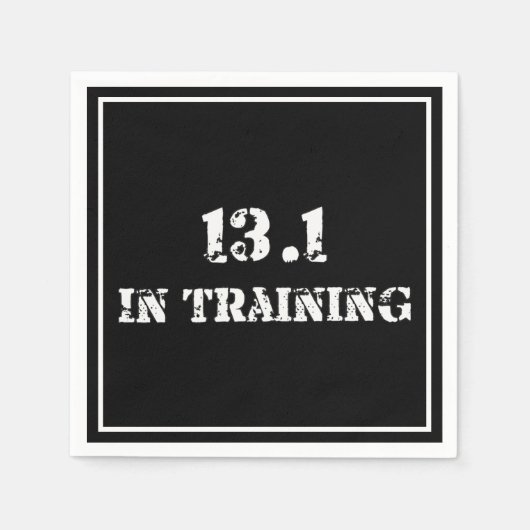 13.1 in Training Half Marathon Race - Running Servet (Voorkant)