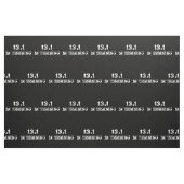 13.1 in Training Half Marathon Race - Running Stof (Fat Quarter)