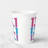 13.1 Marathonloper - Halve Marathon Runner thema Papieren Bekers (Rechts)