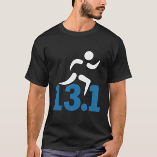 13 1 mijl halve marathon t-shirt