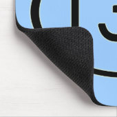 13,1 Miles Mousepad Muismat (Hoek)