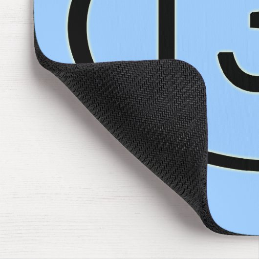 13,1 Miles Mousepad Muismat (Hoek)