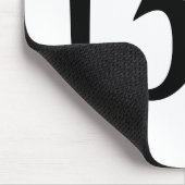 13,1 mousepad muismat (Hoek)