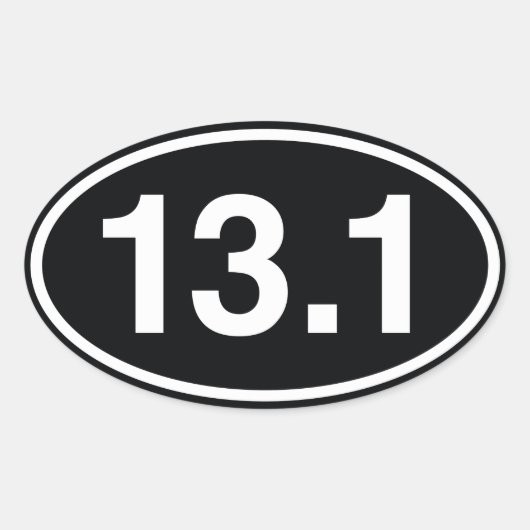 13.1 OVALE STICKER (Voorkant)
