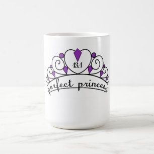 13.1 Perfecte prinses (paars) Koffiemok