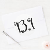 13.1 Runner Sticker (Envelop)