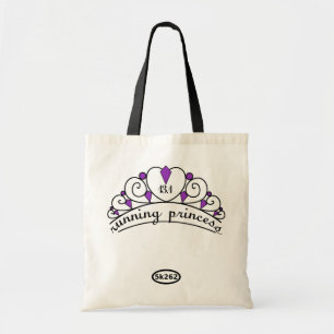 13.1 Running Princess (paars) Tote Bag
