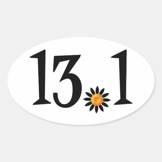 13,1 sticker (Voorkant)
