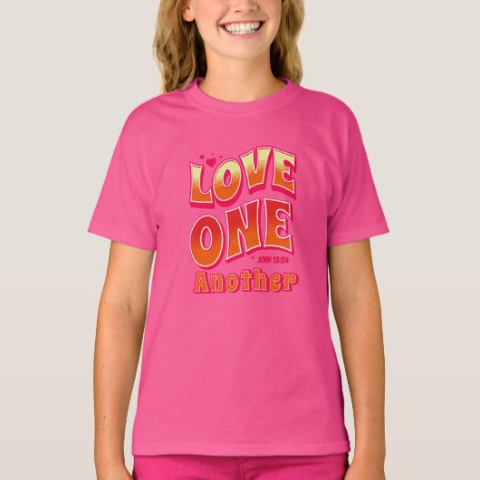 13:34 Liefde Een andere John T-shirt (Voorkant)
