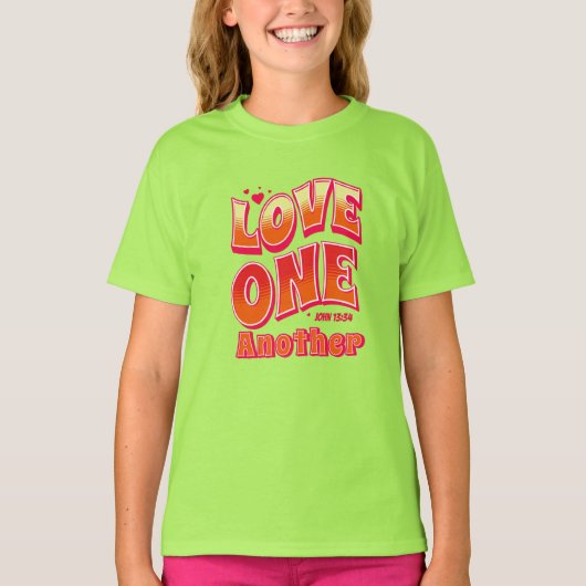 13:34 Liefde Een andere John T-shirt (Voorkant)