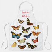 13 Art Butterflies, Name or Message, White Schort (Voorkant)