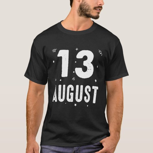 13 augustus 2013 Speciale gelegenheden van de Jubi T-shirt (Voorkant)
