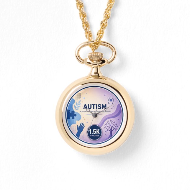 #13 Autisme Horloge (Voorkant)