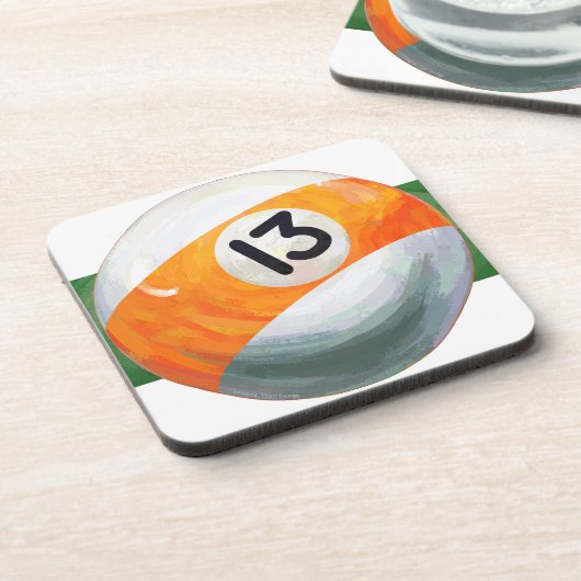 13 Ball Bier Onderzetter (Linkerzijde)