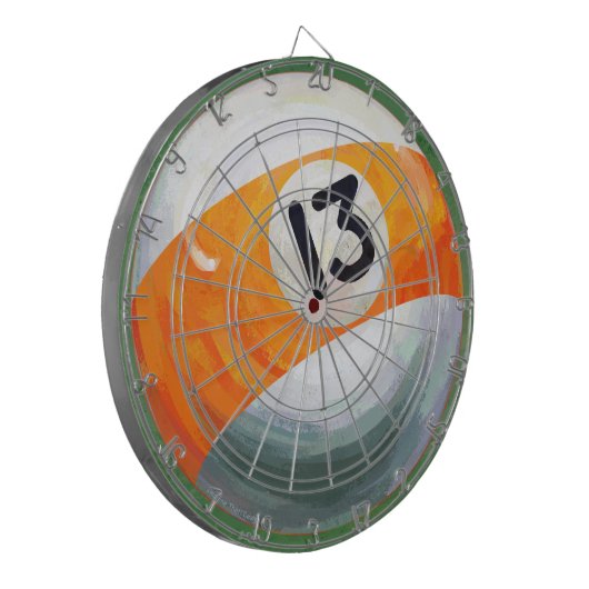13 Ball Dartbord (Voorkant Links)
