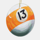 13 Ball Keramisch Ornament (Links)