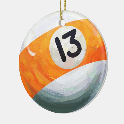 13 Ball Keramisch Ornament (Links)