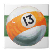 13 Ball Tegeltje (Voorkant)