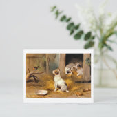 13 bis De Puppies Briefkaart (Staand voorkant)