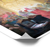 #13 De Hussite King Jiri van Podebrady, Mucha Poster (Hoek)