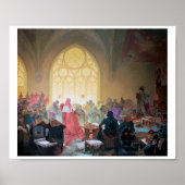 #13 De Hussite King Jiri van Podebrady, Mucha Poster (Voorkant)