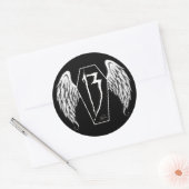 13 Dekken Ronde Sticker (Envelop)