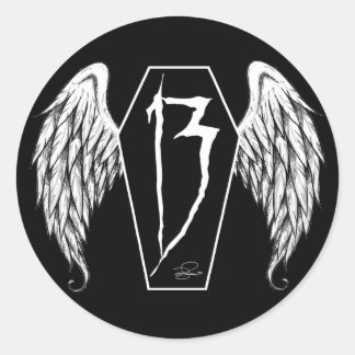 13 Dekken Ronde Sticker