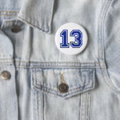 13 - Dertien Ronde Button 5,7 Cm (In situ)