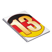 13 DUITSLAND Gold Notitieboek (Rechterzijde)