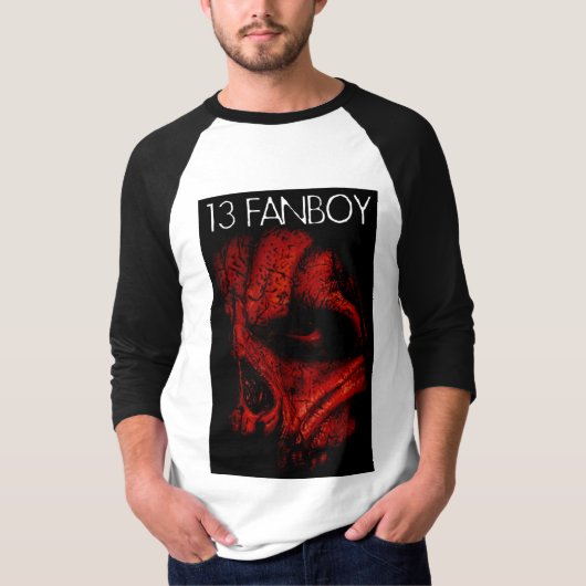 13 Fanboy mid sleeve shirt (Voorkant)