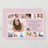 13 Foto Afstuderen Collage (Aangepast) Kaart (Voorkant / Achterkant)