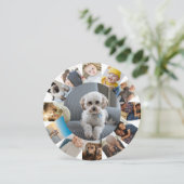 13 Foto-Collage gepersonaliseerd Feestdagenkaart (Staand voorkant)