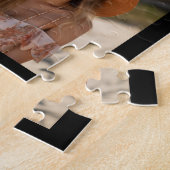 13 Foto Collage Raster - Aangepaste Tekst Minimaal Legpuzzel (Zijkant)