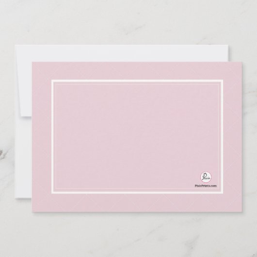 13 Foto collage - Verticale fotouitnodiging Kaart (Achterkant)