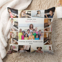 13 Fotocollage Muziekleraar Gepersonaliseerd cadea