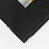 13 Fotocollageraster - aangepaste tekst kan zwart  Fleece Deken (Hoek)