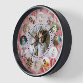 13 Foto's collage Persoonlijke naam rosy Watch (Hoek)