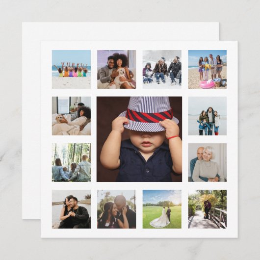 13 Fotosjabloon gepersonaliseerd (Voorkant / Achterkant)